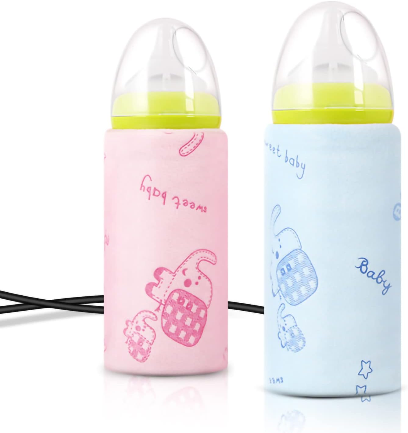 Portable USB Bottle Warmer for Baby Milk: Fast Heating, Constant Temperature, Perfect for Travel