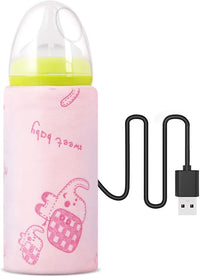 Portable USB Bottle Warmer for Baby Milk: Fast Heating, Constant Temperature, Perfect for Travel