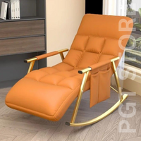 Modern Rocking Chair - Versatile Lounge Chair for Living Room Relaxatio