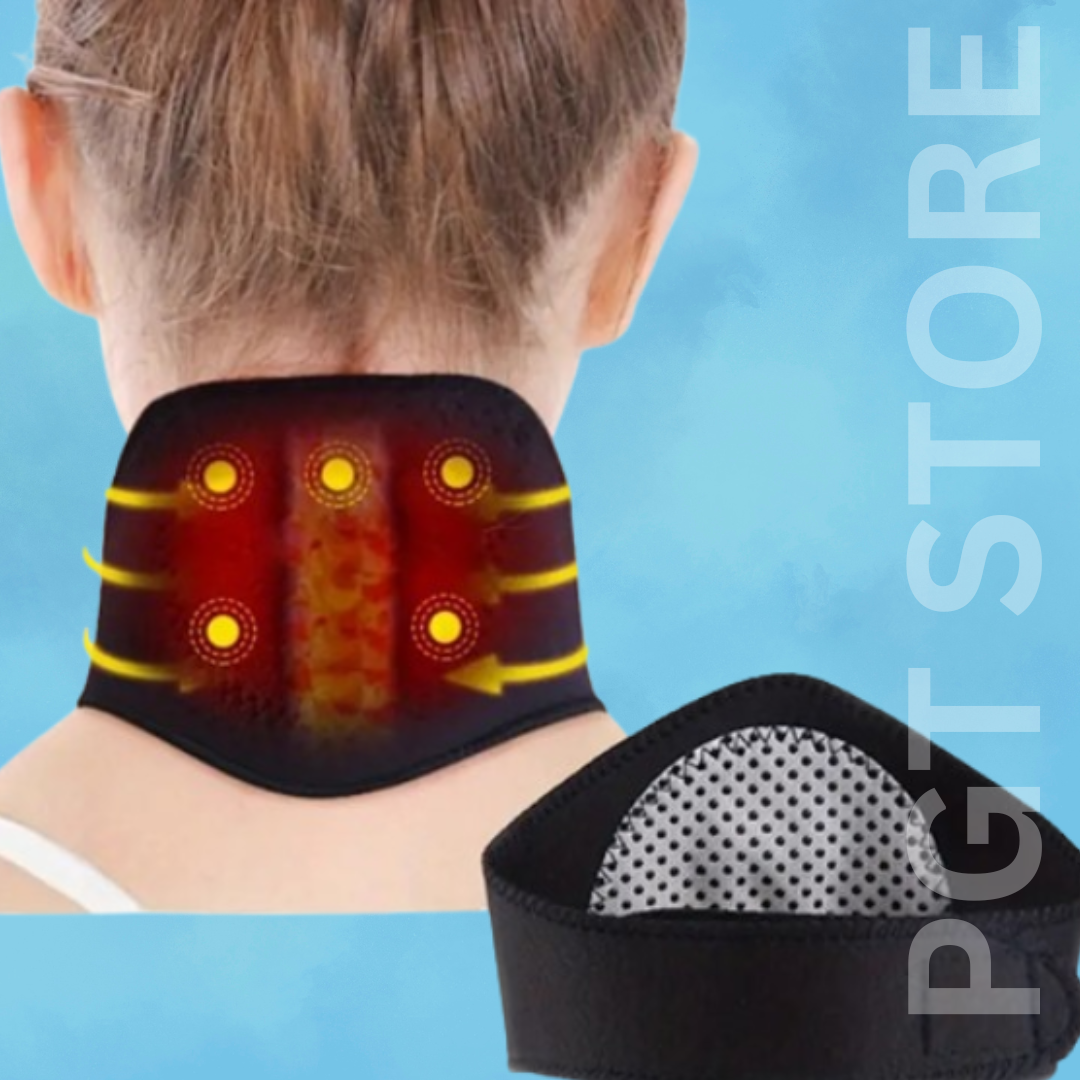 Self-Heating Neck and Back Massager - Pain Relief Brace