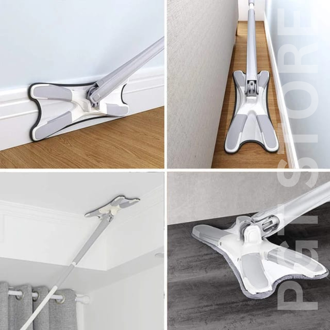 360° Rotating Adjustable Mop - Easy Clean for All Surfaces