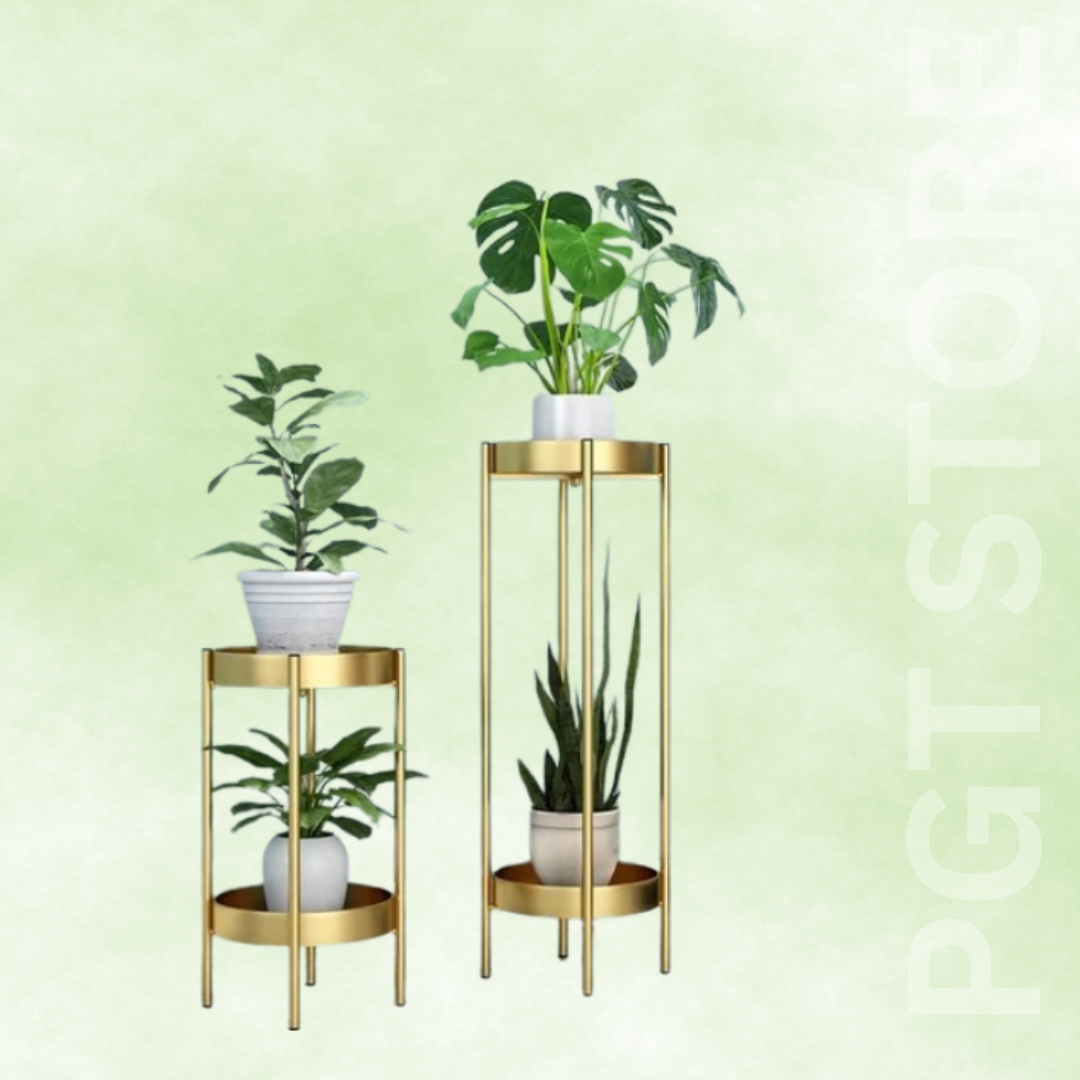 Sturdy Plant Stand with 4 Legs | Indoor & Outdoor Flower Pot Holder