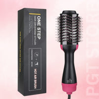 2-in-1 Multifunctional Hair Dryer Volumizer – Rotating Hot Hair Brush Curler