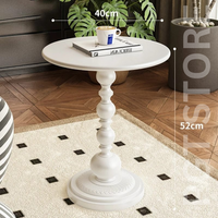 Industrial Chic Iron Side Table - Versatile, Double-Tier Storage for Living Room, Bedroom, and More