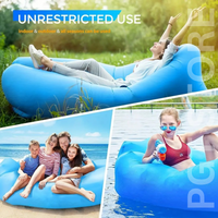 Portable Inflatable Lounger - Waterproof, Leak-Proof, Perfect for Outdoor Adventures