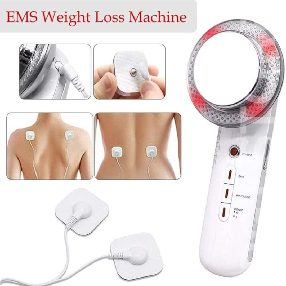 3-in-1 Ultrasonic Cavitation EMS Body Slimming Machine