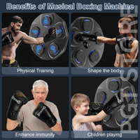 Bluetooth Music Boxing Machine: Interactive Home Workout for All Ages