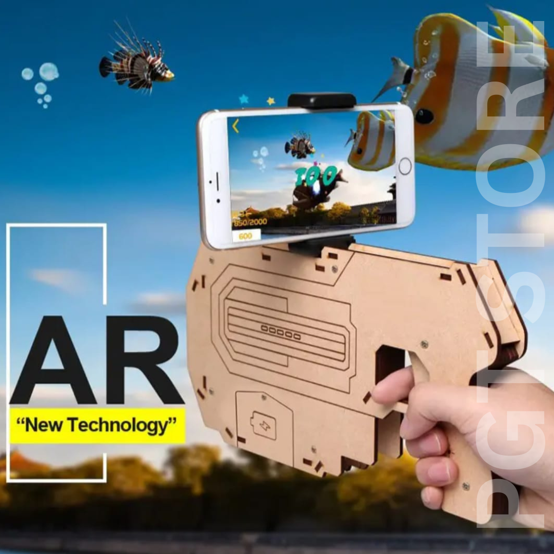 Augmented Reality Blaster Gun - Immersive Gaming for iOS & Android