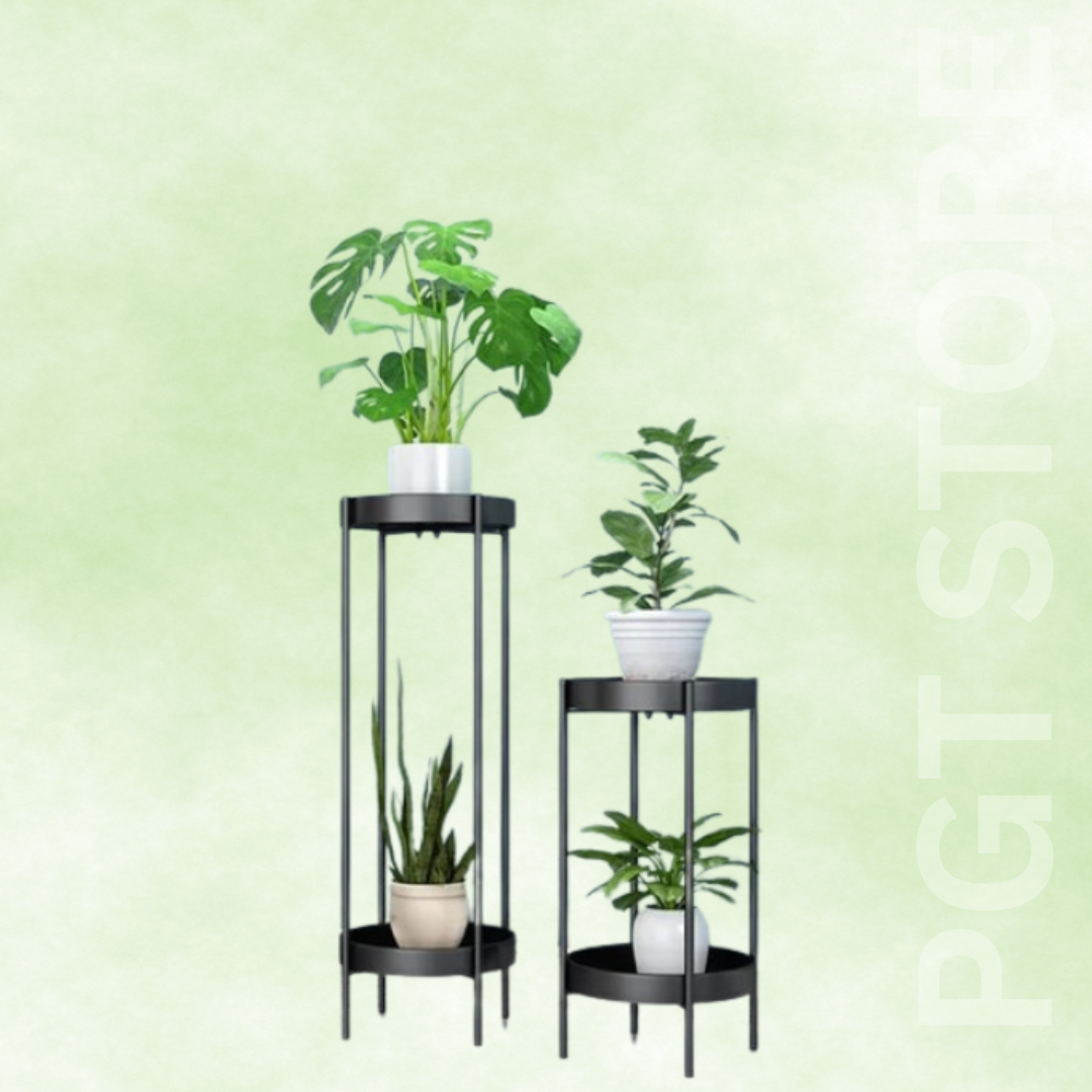 Sturdy Plant Stand with 4 Legs | Indoor & Outdoor Flower Pot Holder