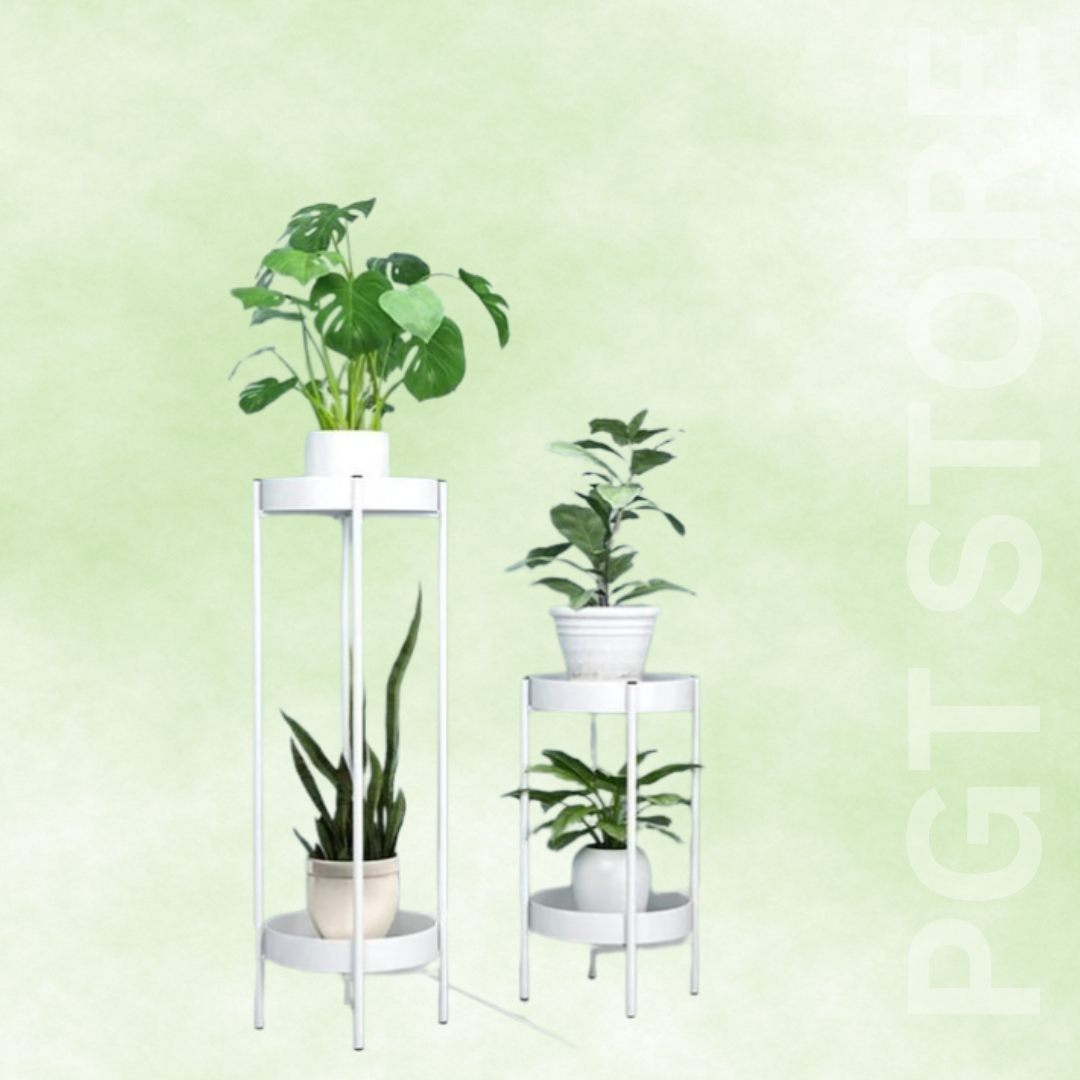 Sturdy Plant Stand with 4 Legs | Indoor & Outdoor Flower Pot Holder