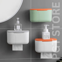 Wall Mount Tissue Box Holder with Lid