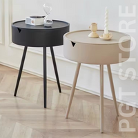 3-Leg Side Table with Storage