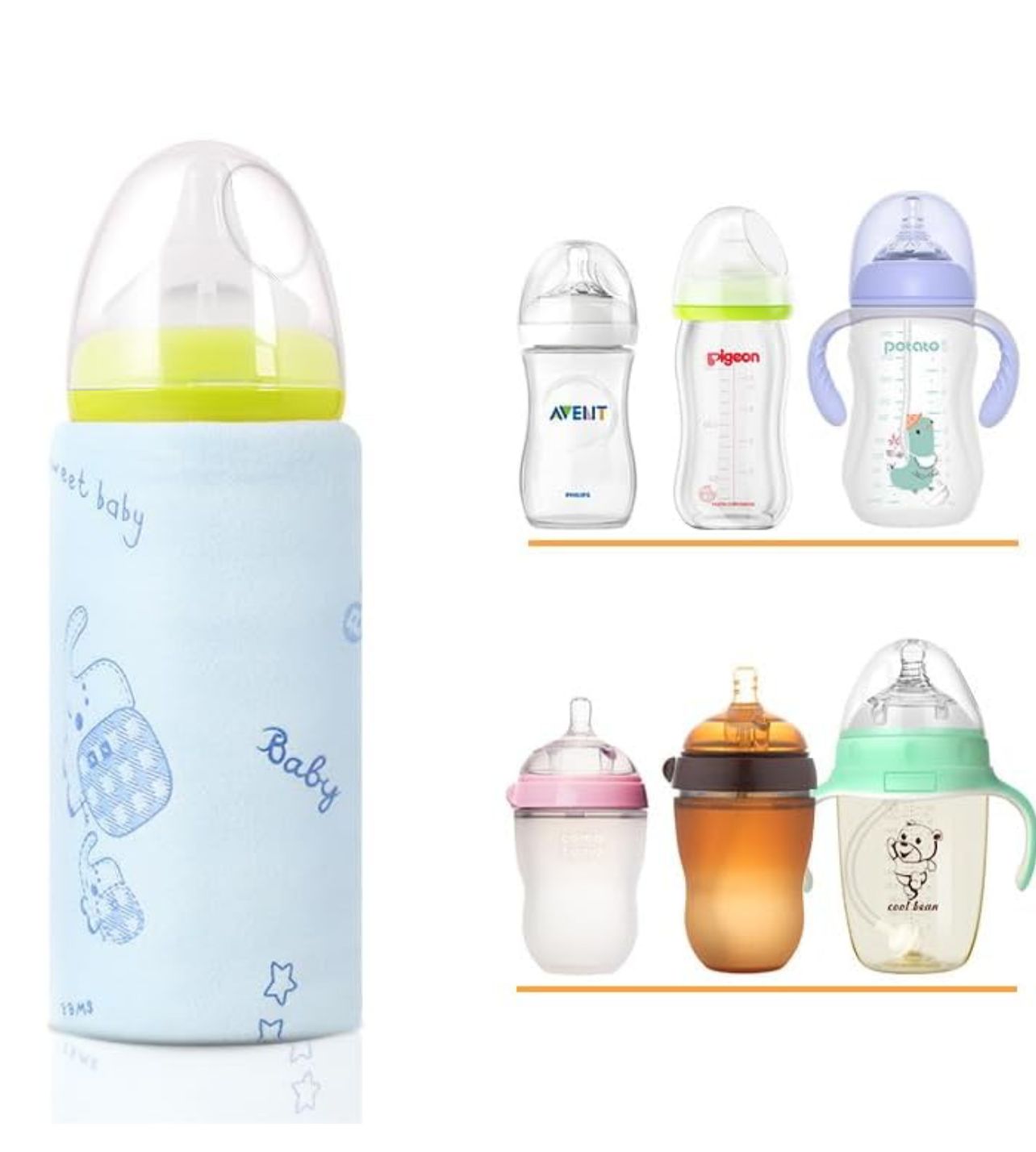 Portable USB Bottle Warmer for Baby Milk: Fast Heating, Constant Temperature, Perfect for Travel