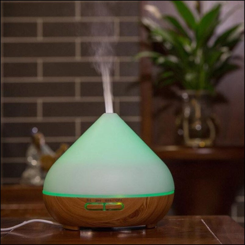 300ML Aromatherapy Humidifier/Diffuser (Wood Design) – Relaxation Essential